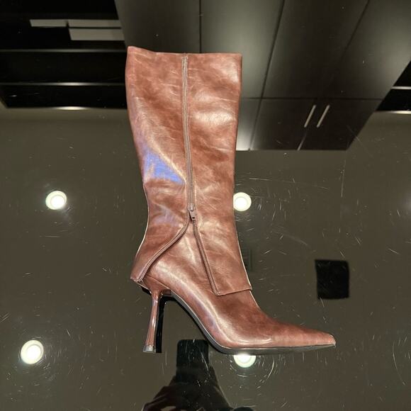 RAYE Eden Overlay Boot in Chocolate | SLIGHTLY USED - Picture 8 of 14